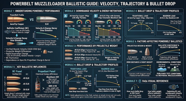 5.56 Ballistics: Bullet Drop And Trajectory Chart
